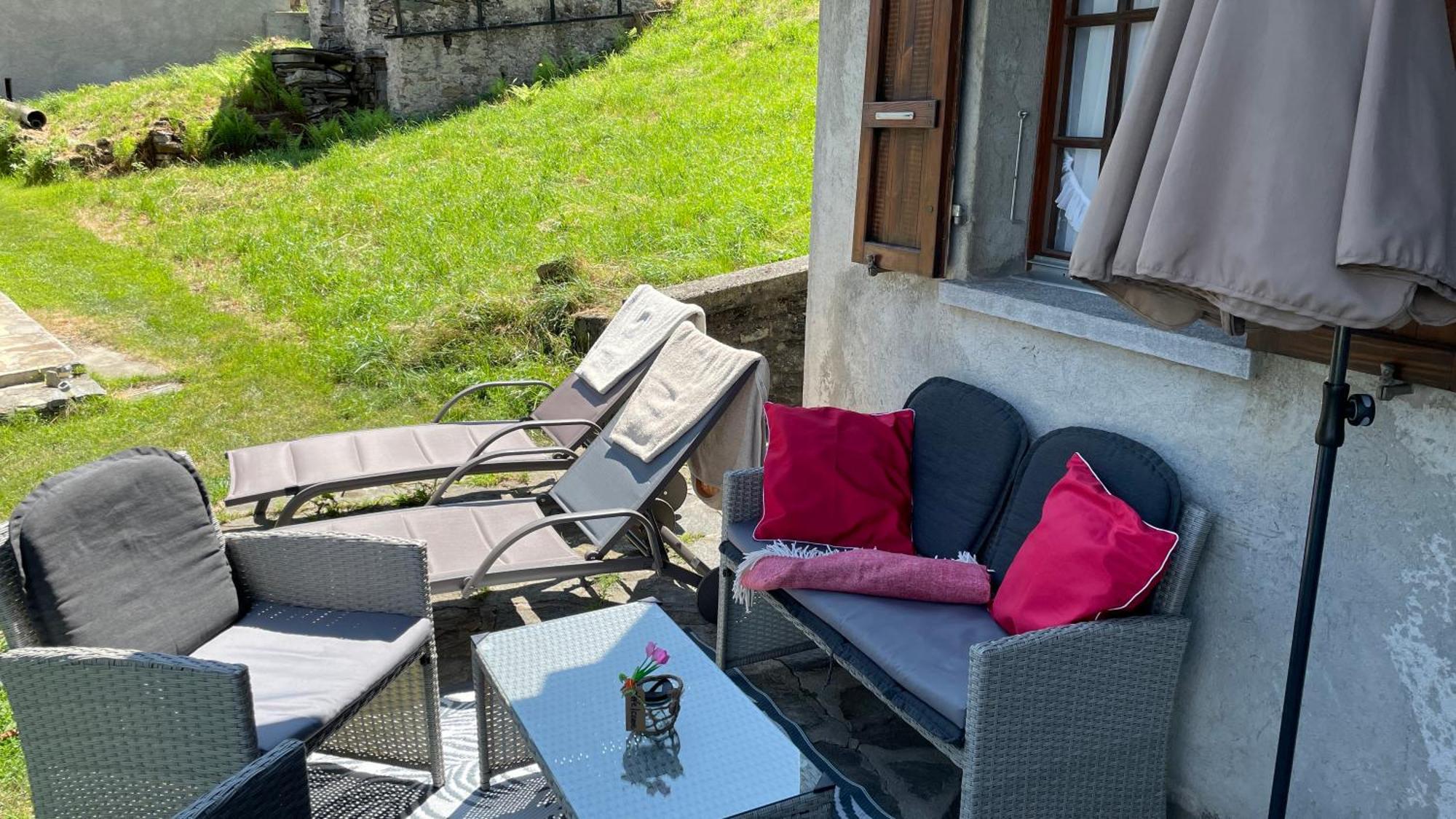 Ferienwohnung Rustico Ai Monti Cadenazzo Eksteriør billede