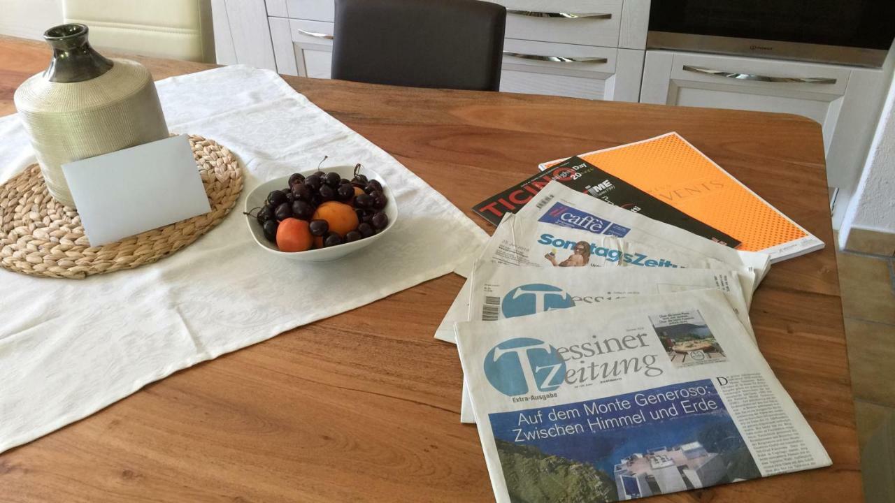 Ferienwohnung Rustico Ai Monti Cadenazzo Eksteriør billede